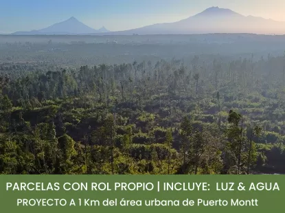 Parcela en Puerto Montt - Parcela N°405- Parcela de 2 hectáreas a 800 metros del área urbana